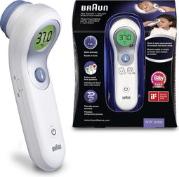 Braun NTF3000WE - Voorhoofdthermometer