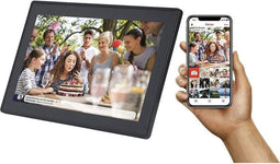 Braun Photo Technik DigiFrame 1518 WiFi digitale fotolijst Zwart 39,6 cm (15.6) Touchscreen