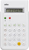 Braun rekenmachine wit