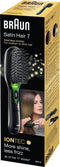 Braun Satin Hair 7 Brush BR710E Haarborstel - IONTEC technologie tegen pluis - Zwart