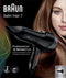 Braun Satin Hair 7 Sensodryer BRHD780E Föhn - Sensortechnologie optimale Temperatuurcontrole