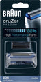 Braun Series 1 20S Foil & Cutter Zwart - Vervangend Scheerblad