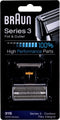 Braun Series 3 31S Foil Zilver - Vervangend Scheerblad