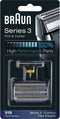 Braun Series 3 31S Foil Zilver - Vervangend Scheerblad