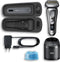 Braun - Series 9 Pro 9477CC scheerapparaat - Scheerapparaat met scheerblad Trimmer - Zwart, Zilver