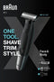 Braun Series X - XT5200 Hybride Trimmer