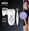 Braun Silk-épil 5-825 - Epilator Voor Beginners met Snoer - Scheerkop - Trimmeropzetstuk - Bikinistyler