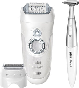 Braun Silk-épil 7-561 - 2in1 nat & droog epilator & ladyshave opzetstuk