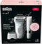 Braun Silk·épil 7 - Epilator met Ladyshave opzetstuk - type 7-441 - Wit/Zilver