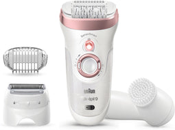 Braun Silk-épil 9 -855 Epilator Voor Langdurige Ontharing, Wit/Roségoud