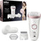 Braun Silk-épil 9 -855 Epilator Voor Langdurige Ontharing, Wit/Roségoud