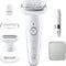 Braun Silk·épil 9 9-341 - Epilator met Ladyshave opzetstuk - Wit/Zilver