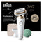 Braun Silk·épil 9 Flex - Epilator Voor Eenvoudig Ontharen - 9-071 3D - Wit/goud