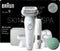 Braun Silk·épil 9 SkinSpa - Epilator Voor Eenvoudige Ontharing - Langdurig Gladde Huid - 9-381 - Wit/Zilver