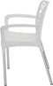 Bravo stapelstoel plastic wit