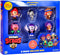 Brawl Stars - Verzamelfiguren 8-pack | Bevat 2 zeldzame verborgen karakters - willekeurige figuren
