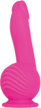 Vibrator met 2 motors en zuignap Evolved -