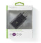 Nedis WCHAU242ABK - USB-wandlader - 2,4 A snel opladen - Zwart