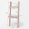 SoBuy FRG111-WN - Boekenplank met Bureau - Wandmodel MDF/Spaanplaat - 40 x 65 x 176 cm - Wit/Naturel