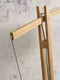 GOOD&MOJO Vloerlamp Bali - Bamboe/Zwart - 19x87x207cm - Scandinavisch,Bohemian - Staande lampen voor Woonkamer - Slaapkamer