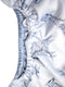 HappyBear | All In One wasbare luier - Blue Giraffe | One Size - 4kg t/m 15kg | Te gebruiken vanaf geboorte tot zindelijkheid | Dubbele lekgoten - minder kans op lekkages | Handige klittenbandsluiting