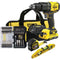 STANLEY SFMCK101D1S - Boormachine-Schroevendraaier Set - Inclusief accessoires