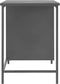 vidaXL - Bureau - met - lades - industrieel - 120x55x75 - cm - staal - zwart