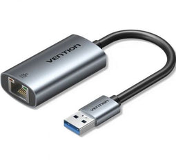 Vention CEZHB - Netwerk adapter - USB 2.0 - 10 cm x 13.5 cm x 2 cm