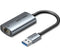 Vention CEZHB - Netwerk adapter - USB 2.0 - 10 cm x 13.5 cm x 2 cm