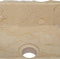 vidaXL - Gootsteen - 30x30x13 - cm - marmer - grijs