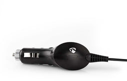 Nedis CCHAU100ABK - Oplader - Sigarettenaansteker - Zwart