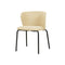 Break Stapelbare stoel gestoffeerd - Beige - SET VAN 2