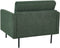 BREDA - Fauteuil - Donkergroen - Polyester