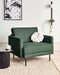 BREDA - Fauteuil - Donkergroen - Polyester