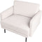 BREDA - Fauteuil - Lichtbeige - Polyester