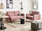 BREDA - Fauteuil - Roze - Polyester