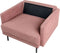 BREDA - Fauteuil - Roze - Polyester