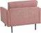 BREDA - Fauteuil - Roze - Polyester