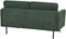 BREDA - Tweezitbank - Donkergroen - Polyester