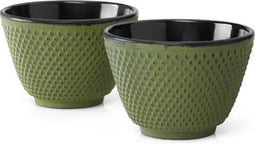 Bredemeijer - Kopjes Xilin gietijzer groen - theemok set van 2