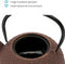 Bredemeijer - Theepot Anhui 0,9L gietijzer aubergine met filter - theezeef