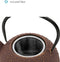 Bredemeijer - Theepot Anhui 0,9L gietijzer aubergine met filter - theezeef
