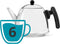 Bredemeijer - Theepot Duet Classic 1,2L zwart beslag- Dubbelwandig
