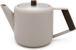 Bredemeijer - Theepot Duet Design Boston 1,1L zand - Dubbelwandig