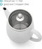 Bredemeijer - Theepot Duet Eva 1,1L mat met filter - Dubbelwandig