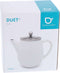 Bredemeijer - Theepot Duet Eva 1,1L mat met filter - Dubbelwandig