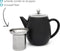 Bredemeijer - Theepot Duet Eva 1,1L mat zwart met filter - - Dubbelwandig