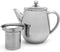 Bredemeijer - Theepot Duet Eva 1,1L met filter - Dubbelwandig glans RVS