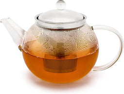 Bredemeijer - Theepot Ravello 1,2L glas met RVS filter