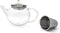 Bredemeijer - Theepot Ravello 1,2L glas met RVS filter
